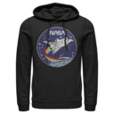 Men&#039;s NASA Space Rocket  Adult Pull Over Hoodie