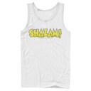 Men's Justice League Shazam Logo  Adult Tank Top