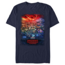 Men's Stranger Things Welcome to Hawkins  Adult T-Shirt