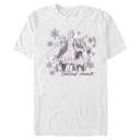 Men's Frozen 2 Elsa Believe Watercolor  Adult T-Shirt