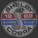 Men's Shelby Cobra 1962 Logo  Adult T-Shirt