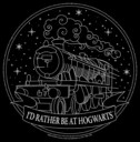 Men's Harry Potter Train to Hogwarts  Adult T-Shirt