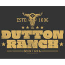 Men's Yellowstone Small Cow Skull Dutton Ranch Logo ESTD 1886  Adult T-Shirt