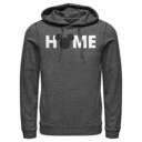 Men's Mickey & Friends Home Mickey Mouse Logo  Adult Pull Over Hoodie