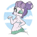 Men's Cuphead Cala Maria Blowing a Kiss  Adult T-Shirt