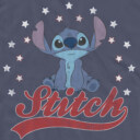 Men's Lilo & Stitch Red, White, and Blue Stars  Adult Tank Top