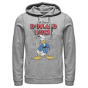 Men's Mickey & Friends Donald Duck Original Art  Adult Pull Over Hoodie