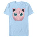 Men's Pokemon Cute Jigglypuff  Adult T-Shirt