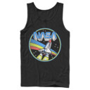 Men's NASA Retro Pop Circle Portrait Logo  Adult Tank Top