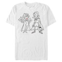 Men's Marvel WandaVision Outline Sketch  Adult T-Shirt