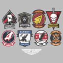 Men's Top Gun: Maverick Codename Patches  Adult T-Shirt