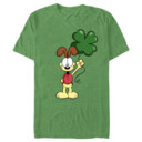 Men's Garfield St. Patrick's Day Odie Shamrock Balloon  Adult T-Shirt