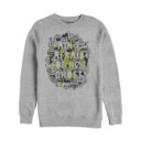 Men's Ghostbusters Ain't Afraid of No Ghost Collage  Adult Sweatshirt