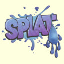 Men's Strange World Splat Logo  Adult T-Shirt