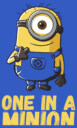Men's Despicable Me Minions One In A Minion  Adult T-Shirt