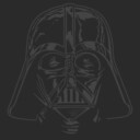 Men's Star Wars Darth Vader Helmet  Adult Pull Over Hoodie