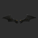 Men's The Batman Black Armor Batarang  Adult T-Shirt