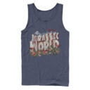 Men's Jurassic World Greetings From Paradise  Adult Tank Top