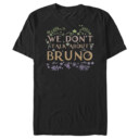 Men's Encanto We Don't Talk About Bruno Tropical Leaves  Adult T-Shirt