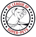 Men's DC League of Super-Pets Krypto Circle Badge  Adult T-Shirt