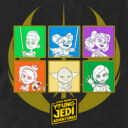 Men's Star Wars: Young Jedi Adventures Character Boxes  Adult T-Shirt