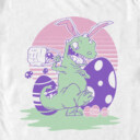 Men's Rugrats Reptar Easter Eggs  Adult T-Shirt