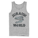 Men's Jurassic World: Fallen Kingdom Skeleton Logo  Adult Tank Top