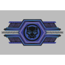 Men's Marvel: Black Panther: Wakanda Forever Ornate Logo  Adult T-Shirt
