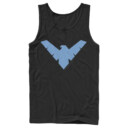 Men's Batman Nightwing Logo  Adult Tank Top