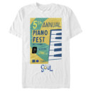 Men's Soul 5th Piano Fest Poster  Adult T-Shirt