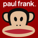 Men's Paul Frank Logo Julius  Adult T-Shirt