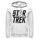Men's Star Trek: The Original Series Distressed Logo  Adult Pull Over Hoodie