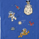 Men's Mickey & Friends Donald and Pluto Astronauts  Adult T-Shirt