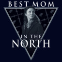 Men's Game of Thrones Catelyn Stark Best Mom in the North  Adult T-Shirt