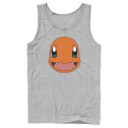 Men's Pokemon Charmander Smile  Adult Tank Top