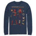 Men's Marvel Spider-Man: No Way Home Iron Suit Gear  Adult Long Sleeve Shirt