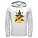 Men's Pokemon Halloween Pikachu Magic Wand  Adult Pull Over Hoodie