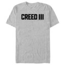 Men's Creed III Movie Logo Black  Adult T-Shirt