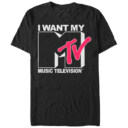 Men's MTV I Want My Music Television  Adult T-Shirt
