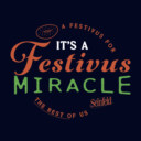 Men's Seinfeld Festivus Wreath  Adult T-Shirt