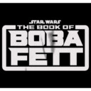 Men's Star Wars: The Book of Boba Fett White Logo  Adult T-Shirt