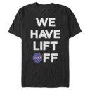 Men's NASA Bold Lift Off  Adult T-Shirt
