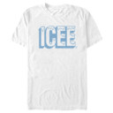 Men's ICEE Simple Blue Logo  Adult T-Shirt