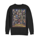 Men's Marvel Avengers: Infinity War Hero Collage  Adult Sweatshirt