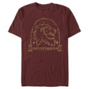 Men's Harry Potter Gryffindor House Emblem  Adult T-Shirt