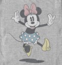 Men's Mickey & Friends Retro Minnie Jump  Adult T-Shirt