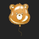 Men's Care Bears Bear Balloon  Adult T-Shirt