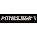 Men's Minecraft Classic Logo Black  Adult T-Shirt