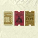 Men's Star Wars: Return of the Jedi Return of the Jedi Old School Movie Tickets  Adult T-Shirt