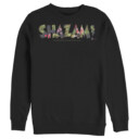 Men's Justice League Shazam Tropical Logo  Adult Sweatshirt